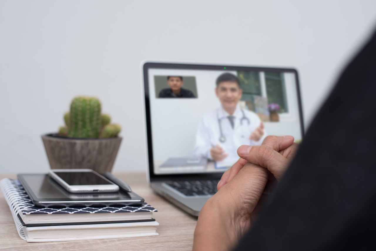 téléconsultation avec son médecin