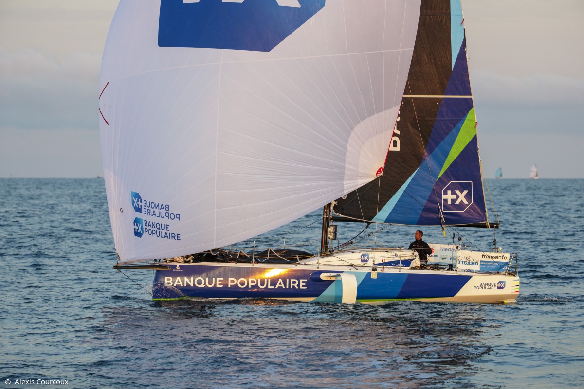 Armel Le Cleac'h sur La Solitaire du Figaro